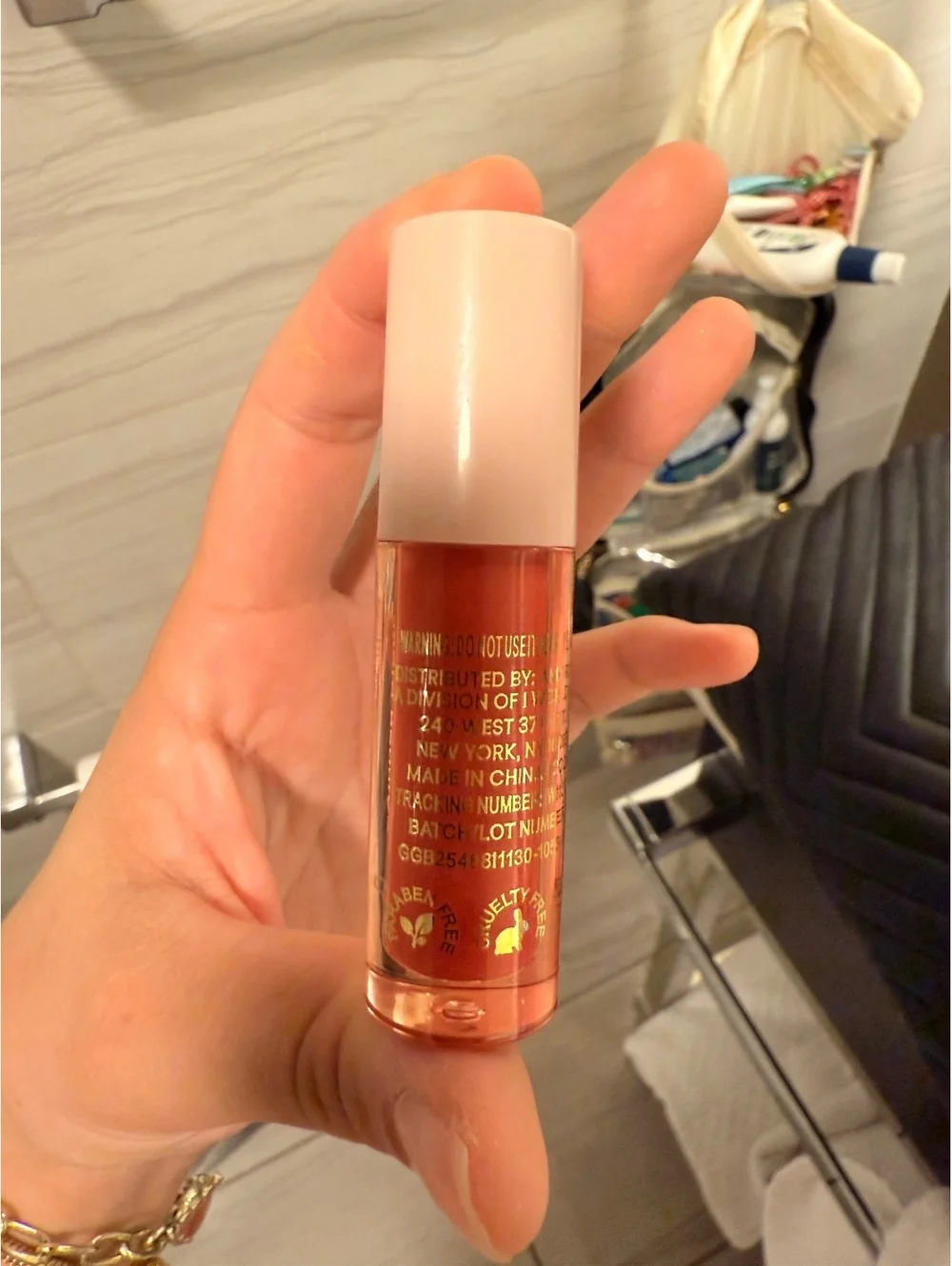 Amora Beauty Tinted Lip Oil - Hydrating Lip Gloss